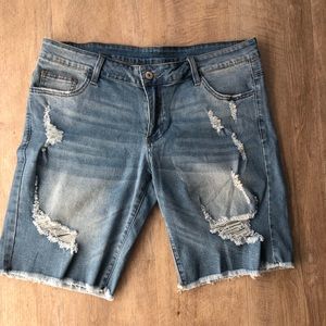 Jean shorts